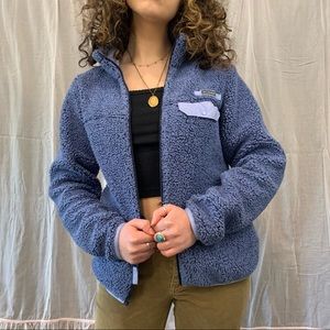 Blue Sherpa Columbia Fleece